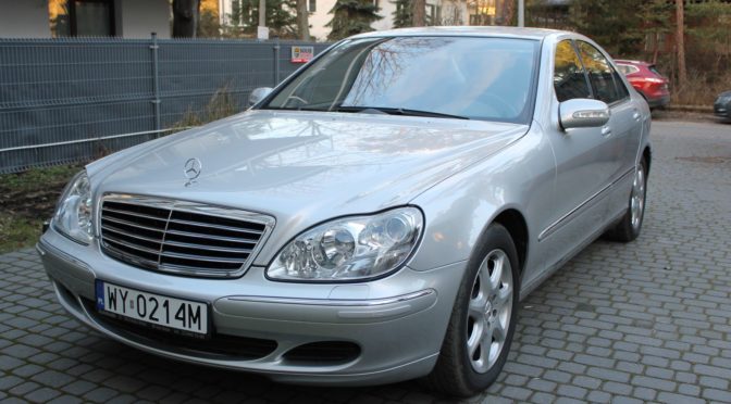 Mercedes S 430 4Matic W220 2005 – SPRZEDANY