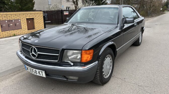 Mercedes 560 SEC C126 1990 – 138000 PLN – Legionowo