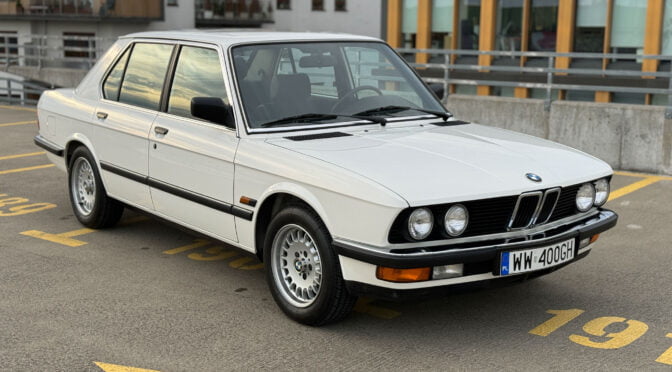 BMW 528e E28 1985 – 119000 PLN – Warszawa