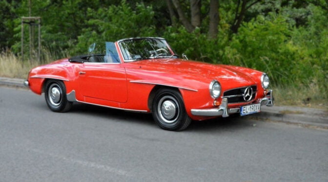 Mercedes 190 SL 1960 – 600000 PLN – Łódź