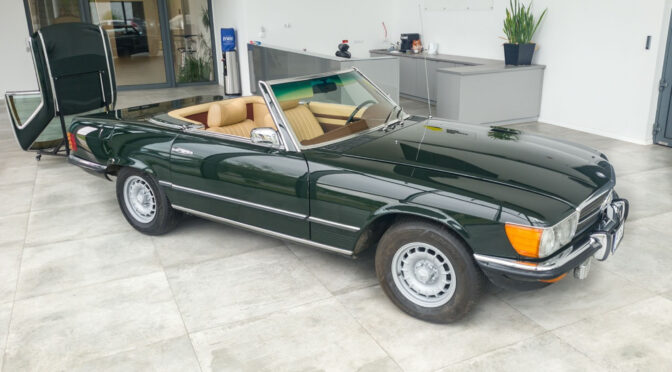 Mercedes 350 SL 4.5 R107 1972 – 120000 PLN – Stryków