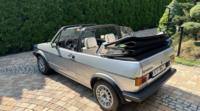 Volkswagen Golf Cabriolet Mk1 1981 – 85000 PLN – Kraków