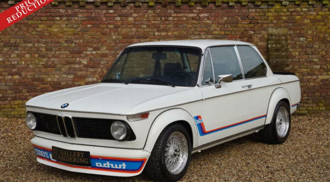 BMW 2002 Turbo 1975 – 135000 EUR – Holandia