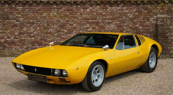 De Tomaso Mangusta 1969 – 278500 EUR – Holandia