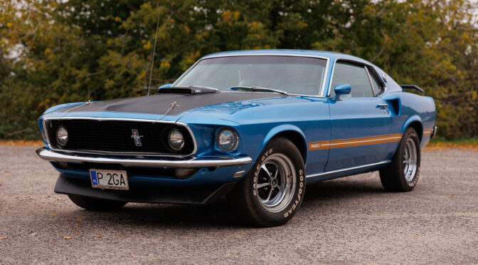 Ford Mustang Mach1 1969 – 333000 PLN – Nekla