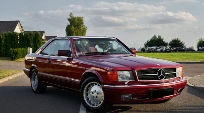 Mercedes 500 SEC C126 1990 – 145500 PLN – Nowy Dwór Gdański