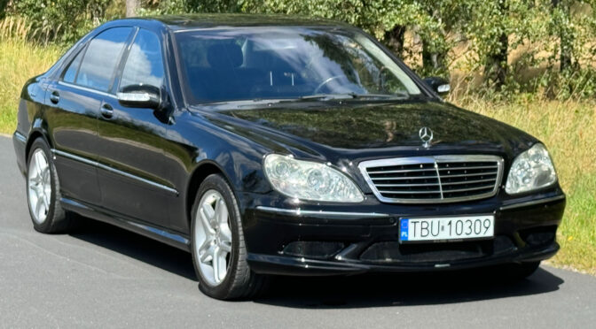 Mercedes S 55 L AMG Kompressor W220 2003 – 70000 PLN – Poznań